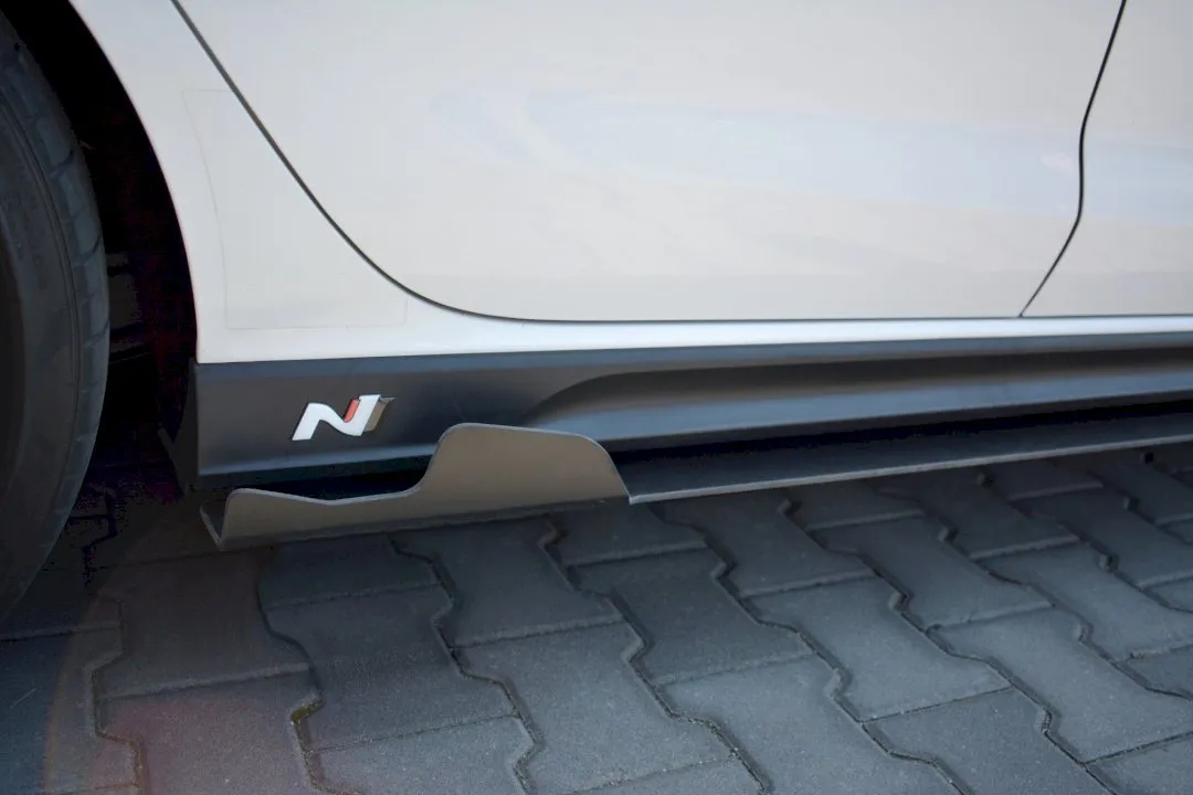 Maxton Design - RACING SIDE SKIRTS DIFFUSERS HYUNDAI I30 MK3 N