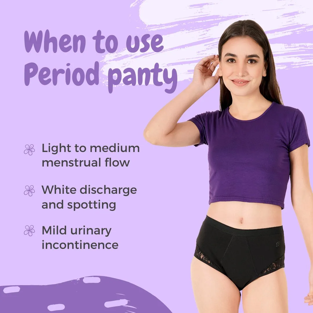Organic Reusable Leakproof Period Panty (Brief) (1pc)