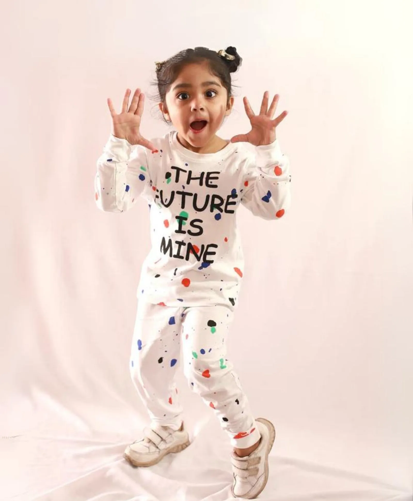The Future Is Mine Full Sleeves T-Shirt & Pants Set